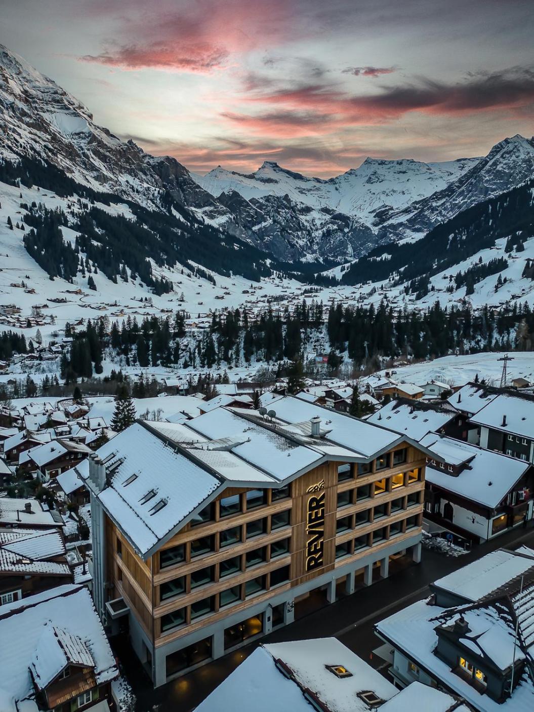 Revier Mountain Lodge Adelboden Esterno foto