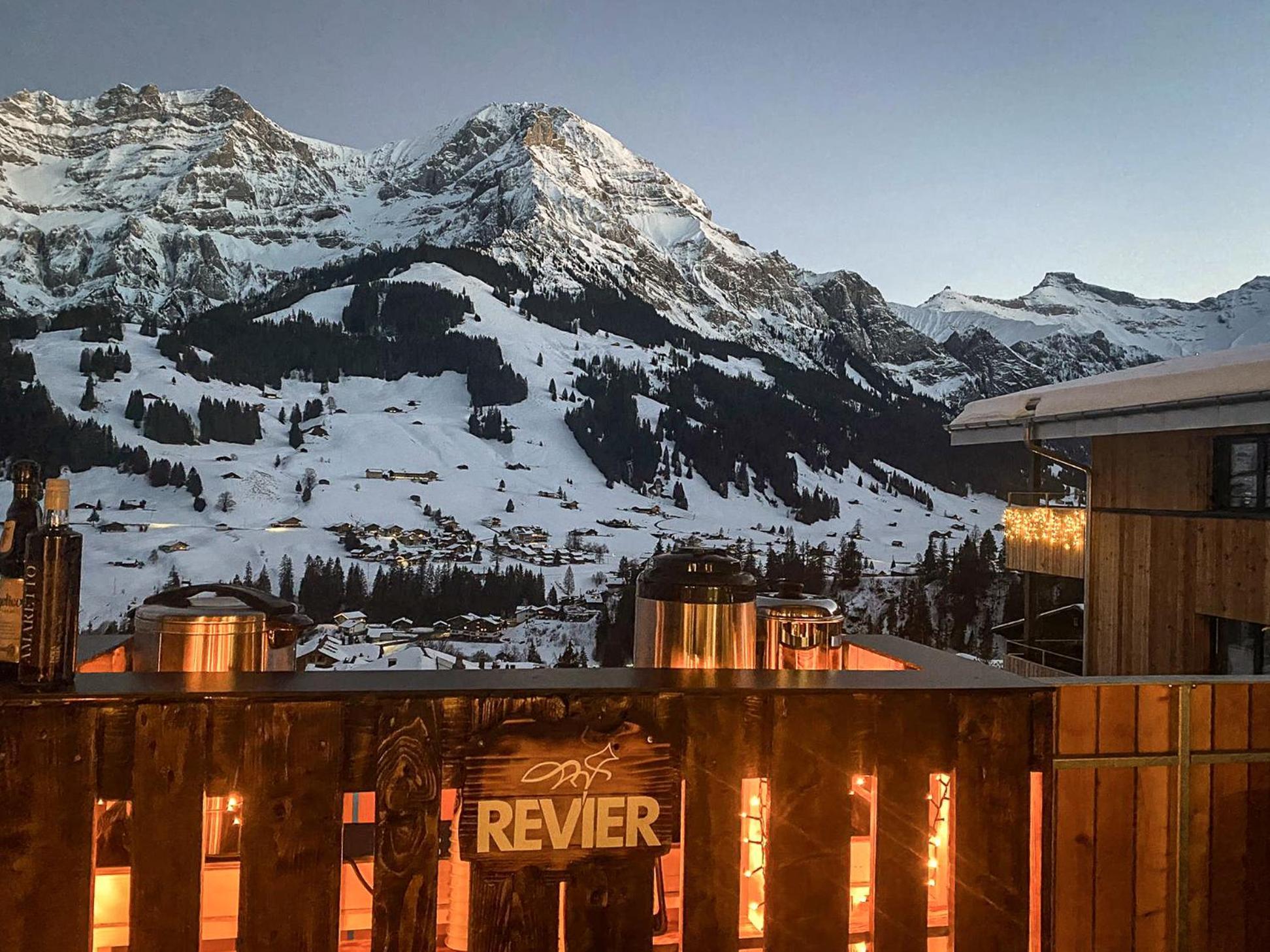 Revier Mountain Lodge Adelboden Esterno foto