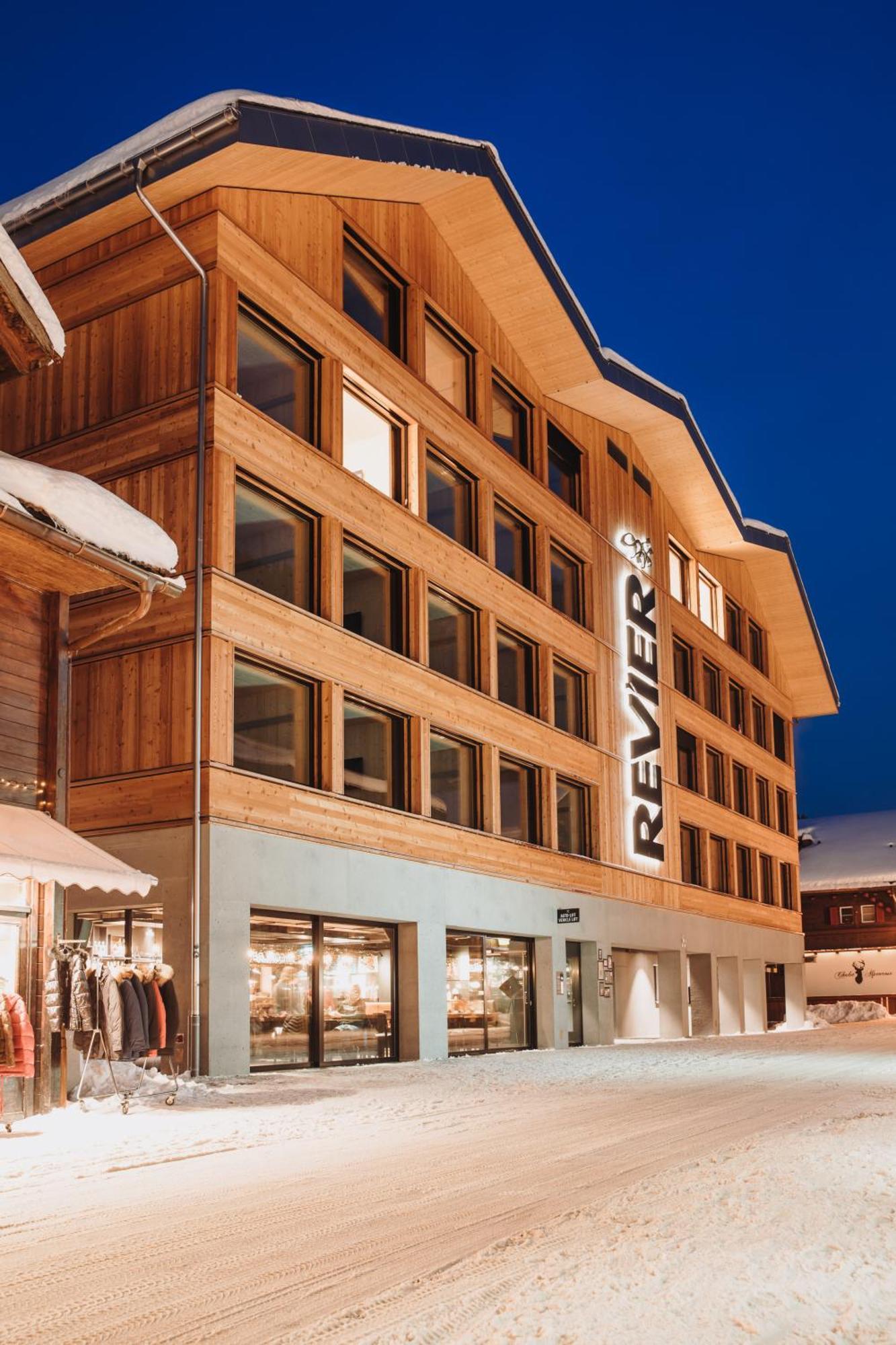 Revier Mountain Lodge Adelboden Esterno foto